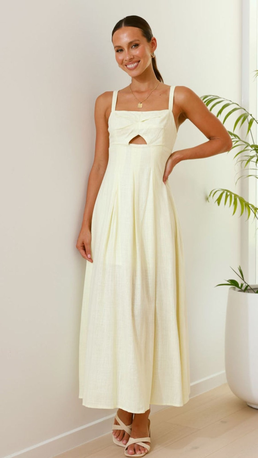 Clothing Alive Girl | Shaylee Maxi Dress - Yellow