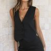 Clothing FASHION ALLIED | Tillie Vest - Black