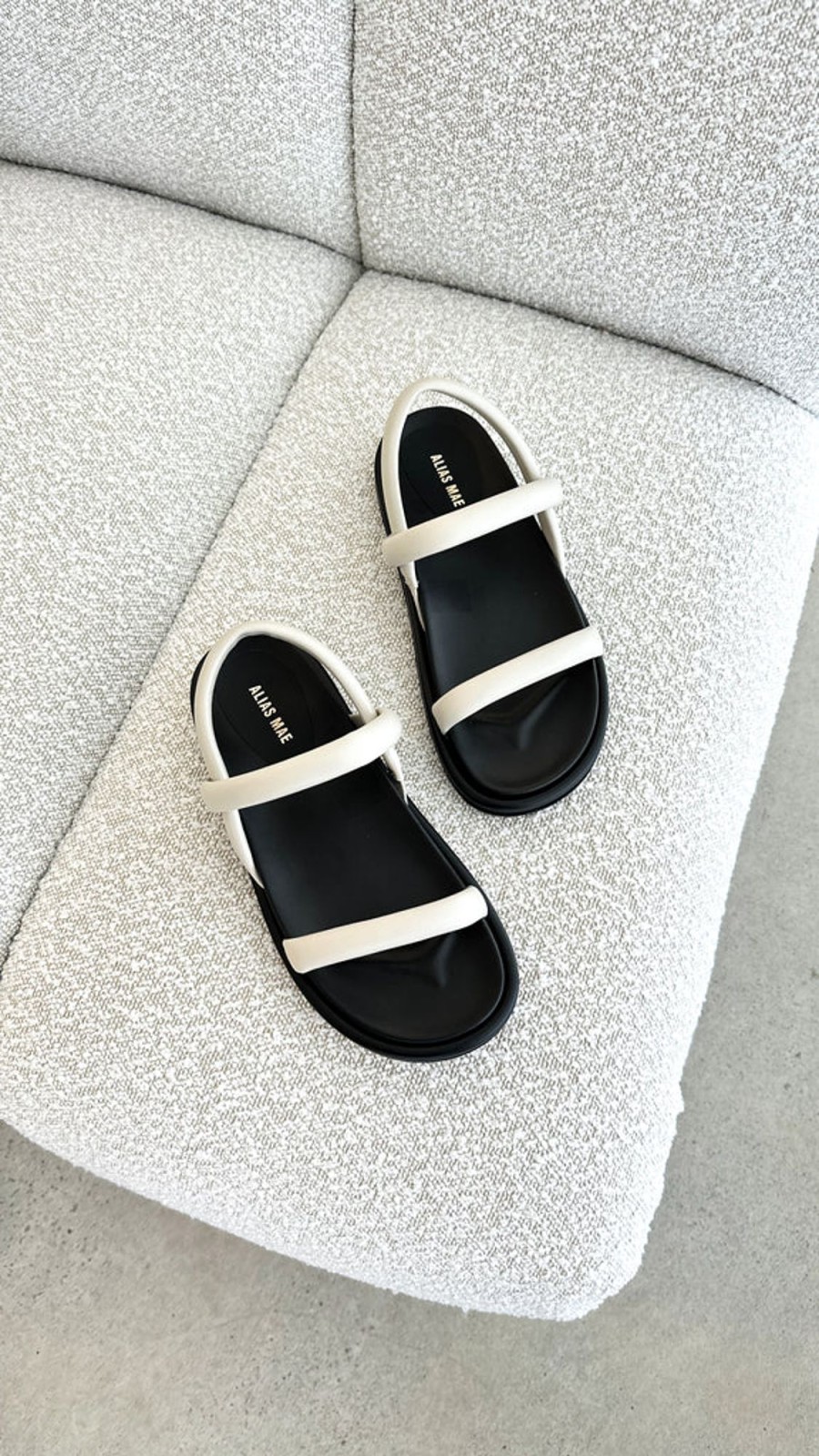 Shoes Alias Mae | Daphne Slide - Bone Leather