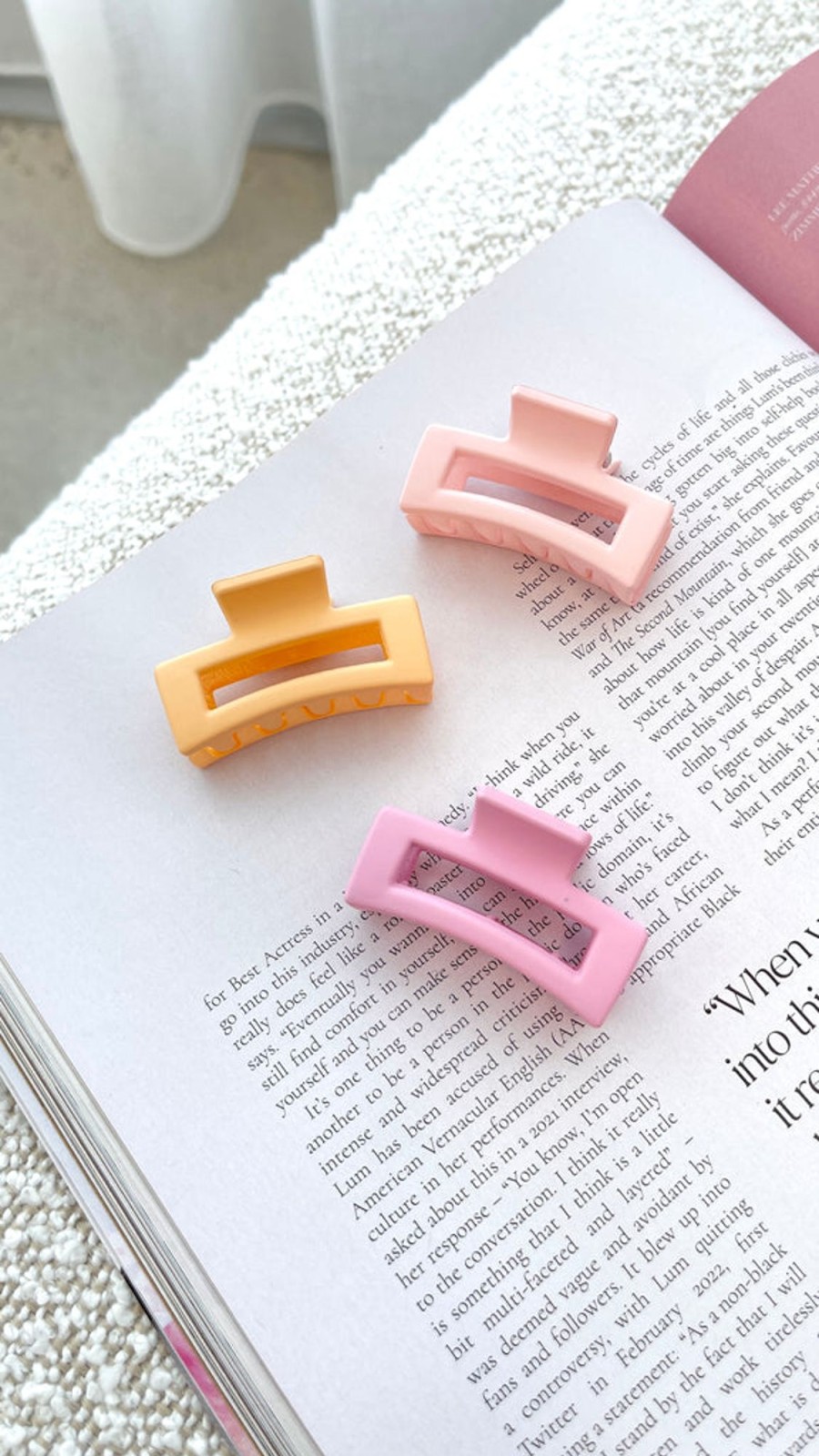 Accessories MAIN ST | Bindi Mini Claw Clip 3 Pack - Candy