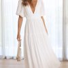 Wedding LILYWHYT | Erin Midi Dress - White