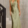 Wedding LILYWHYT | Sofia Maxi Dress - Olive