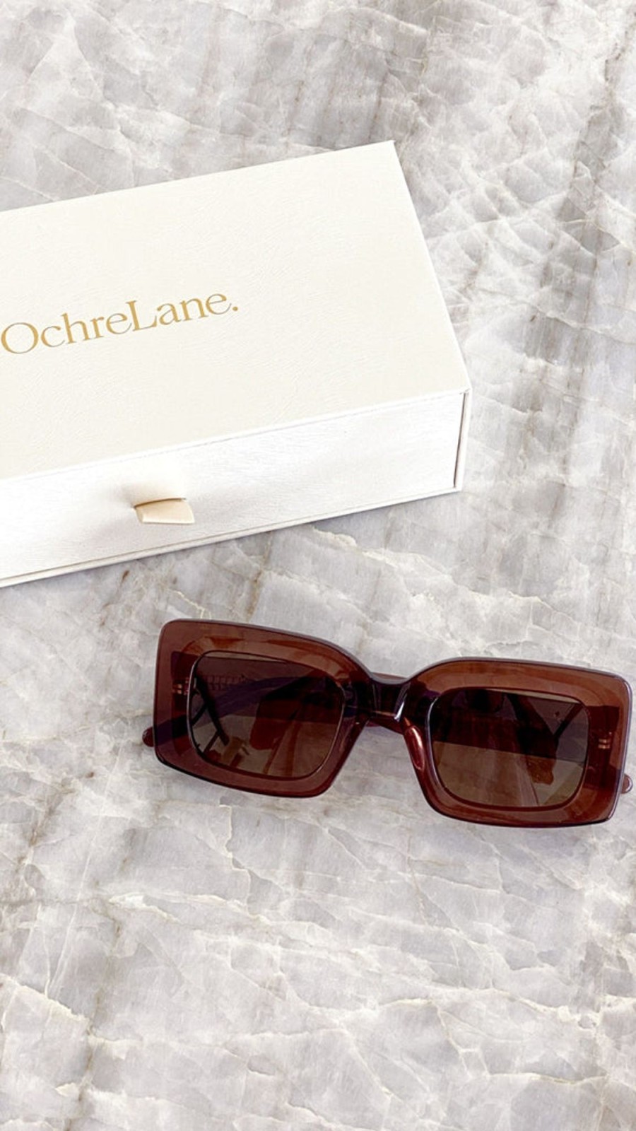 Accessories Ochre Lane | Ochre Lane Belle Sunglasses - Cocoa