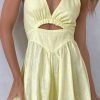 Clothing Shareen | Araya Playsuit - Yellow