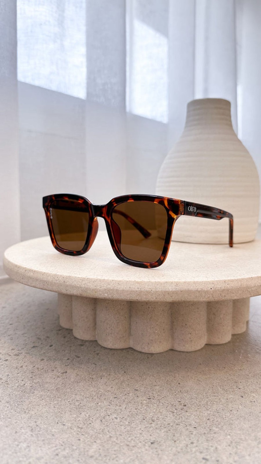 Accessories OTRA EYEWEAR | Fyn Sunglasses - Tort/Brown