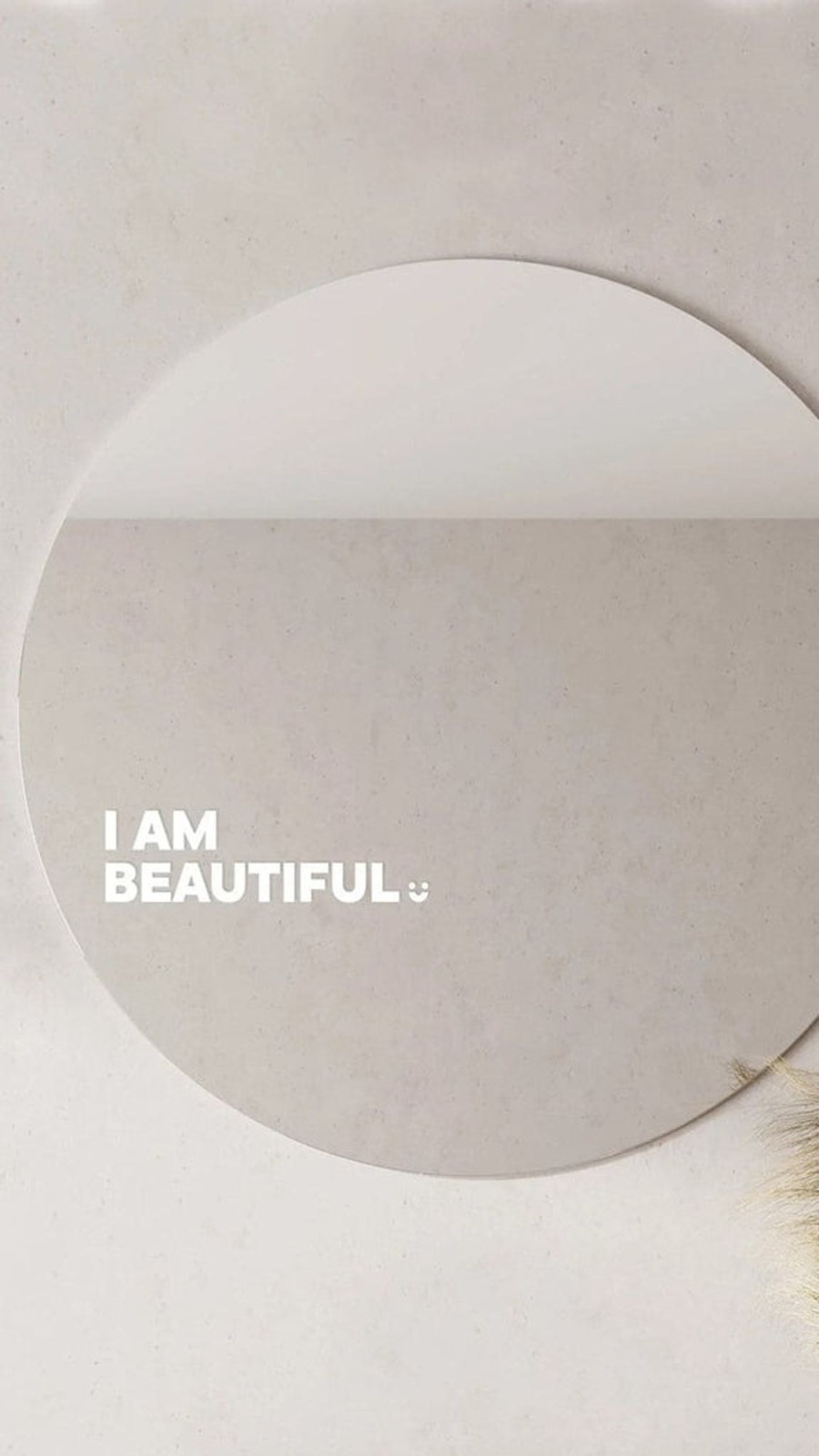 Accessories selfawear | I Am Beautiful - Affirmation Mirror Sticker