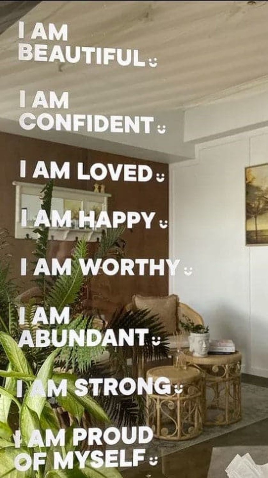 Accessories selfawear | I Am Beautiful - Affirmation Mirror Sticker