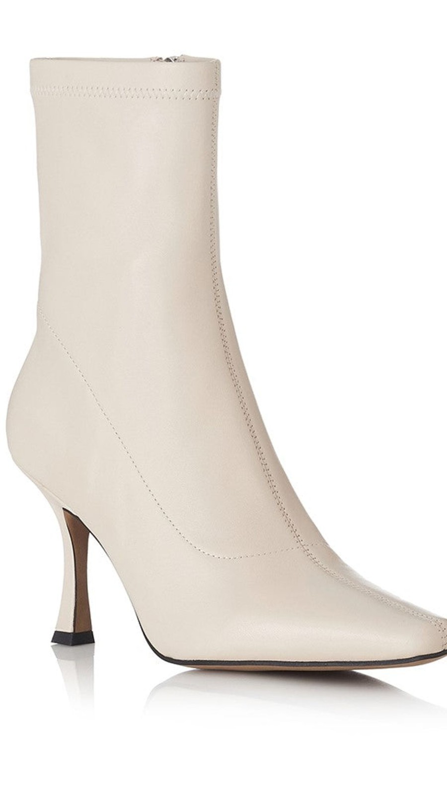 Shoes Alias Mae | Alias Mae Carmen Boot - Cream Soft Leather