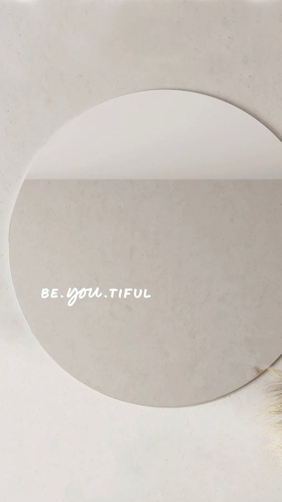 Accessories selfawear | Be.You.Tiful- Affirmation Mirror Sticker