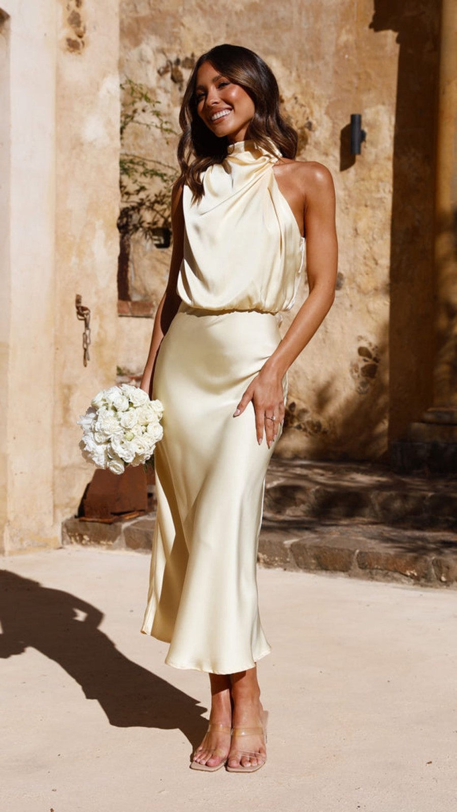 Wedding Alive Girl | Esther Maxi Dress - Yellow