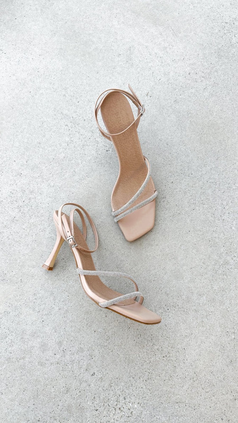 Shoes Billini | Reyes Heel - Nude Diamante