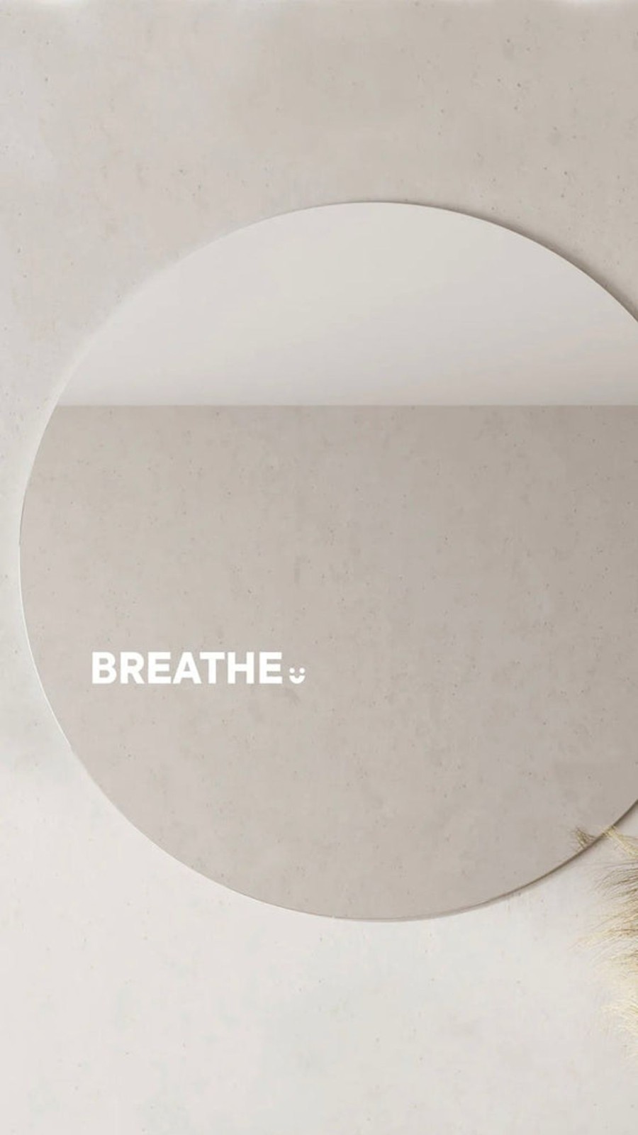 Accessories selfawear | Breathe- Affirmation Mirror Sticker