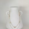 Accessories MAIN ST | Daisey Necklace Set - Gold