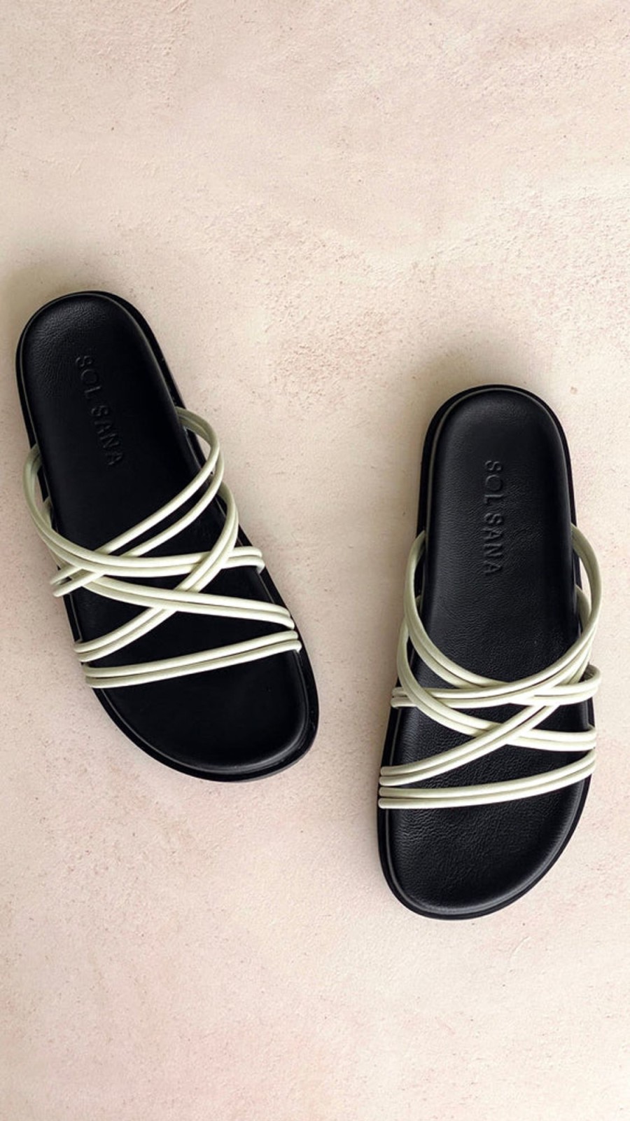 Shoes Sol Sana / Kinzu Brands Pty Ltd | Sol Sana St Tropez Footbed - Off White