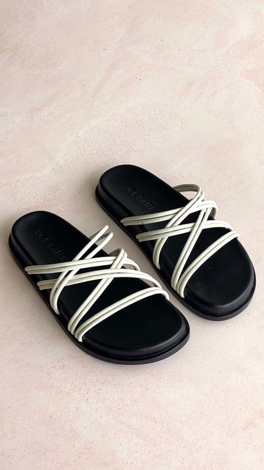 Shoes Sol Sana / Kinzu Brands Pty Ltd | Sol Sana St Tropez Footbed - Off White