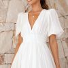 Wedding LILYWHYT | Erin Mini Dress - White