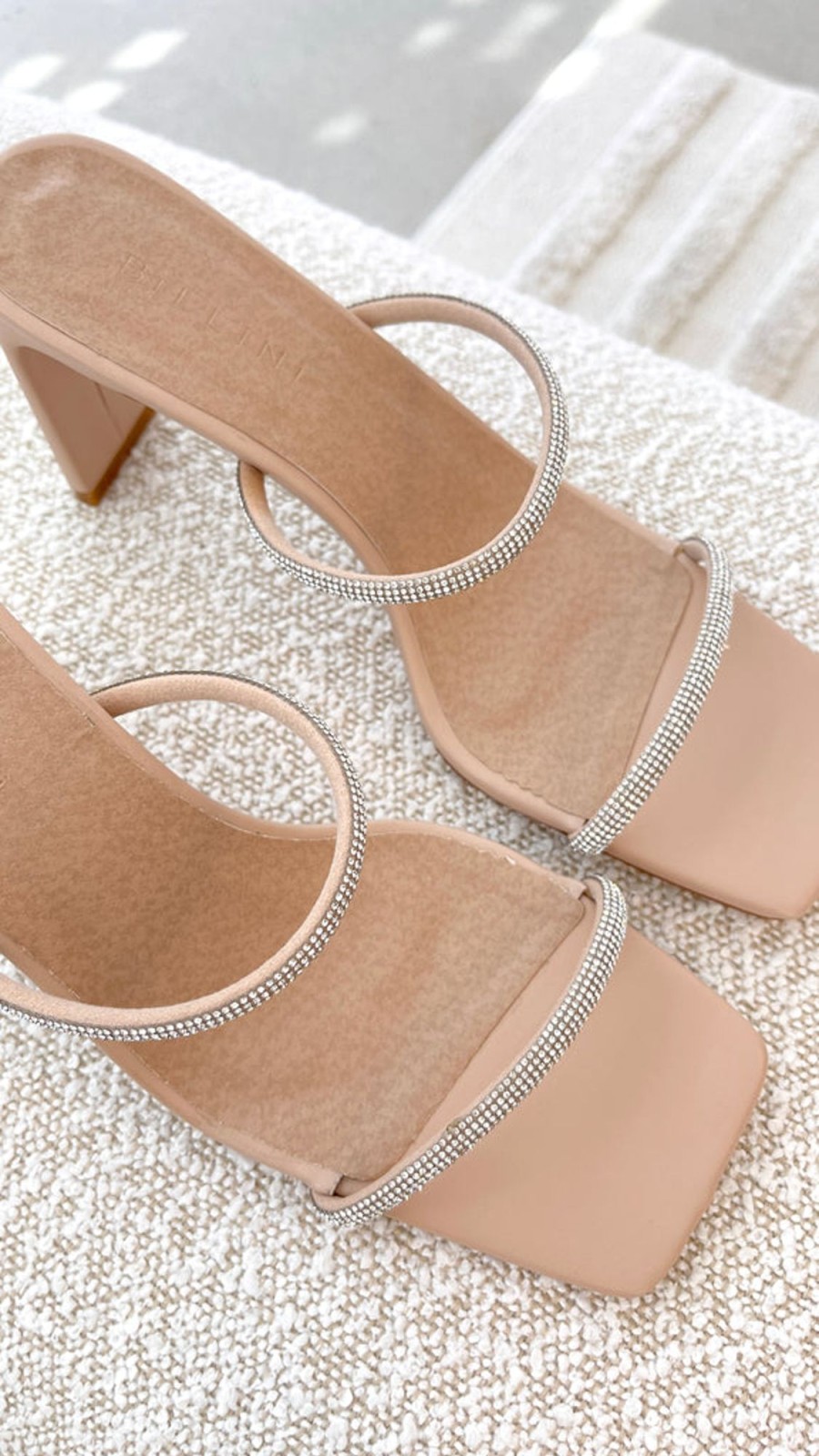 Shoes Billini | Kallie Heel - Nude Diamante