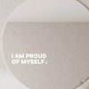 Accessories selfawear | I Am Proud Of Myself - Affirmation Mirror Sticker