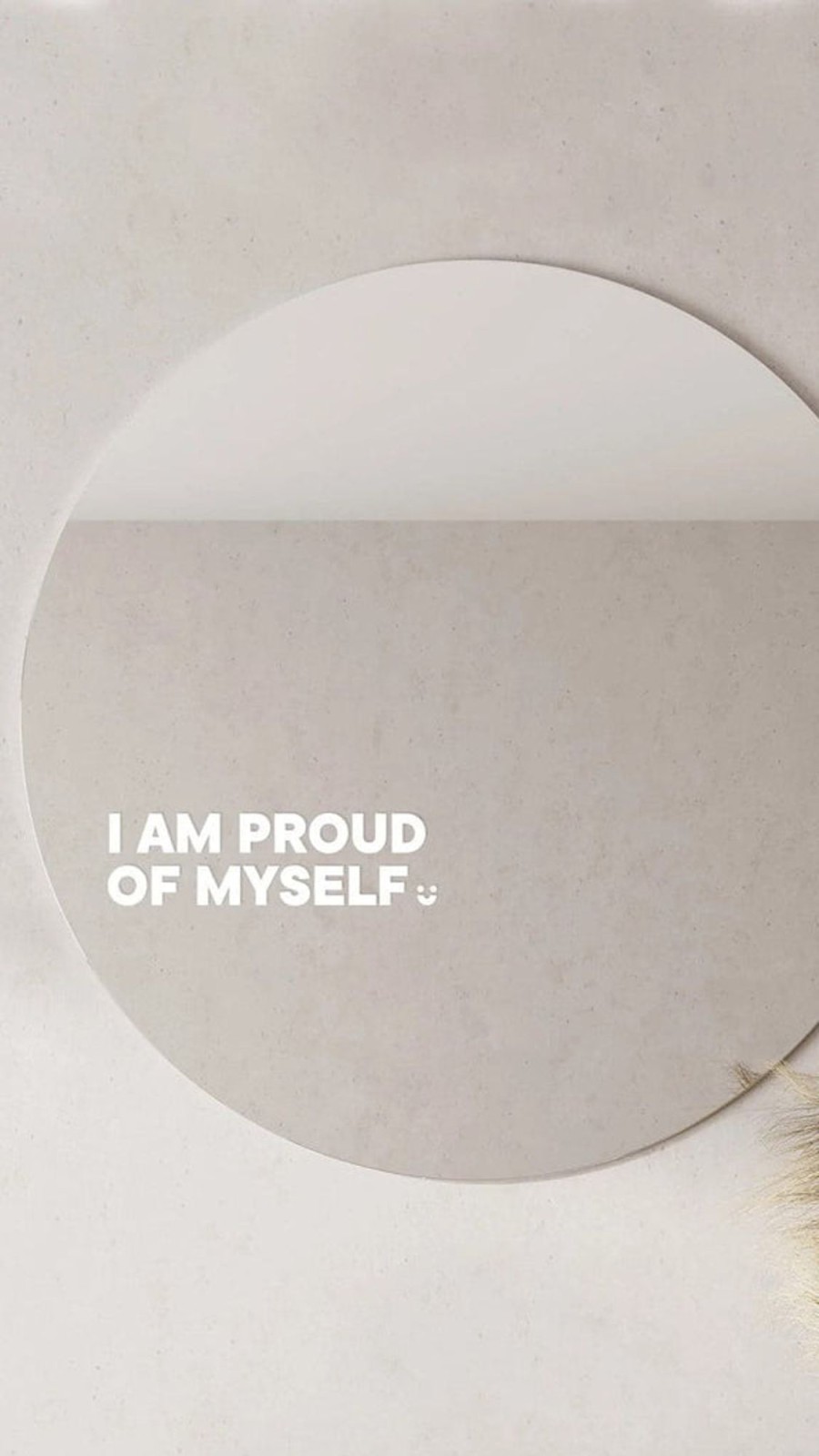 Accessories selfawear | I Am Proud Of Myself - Affirmation Mirror Sticker