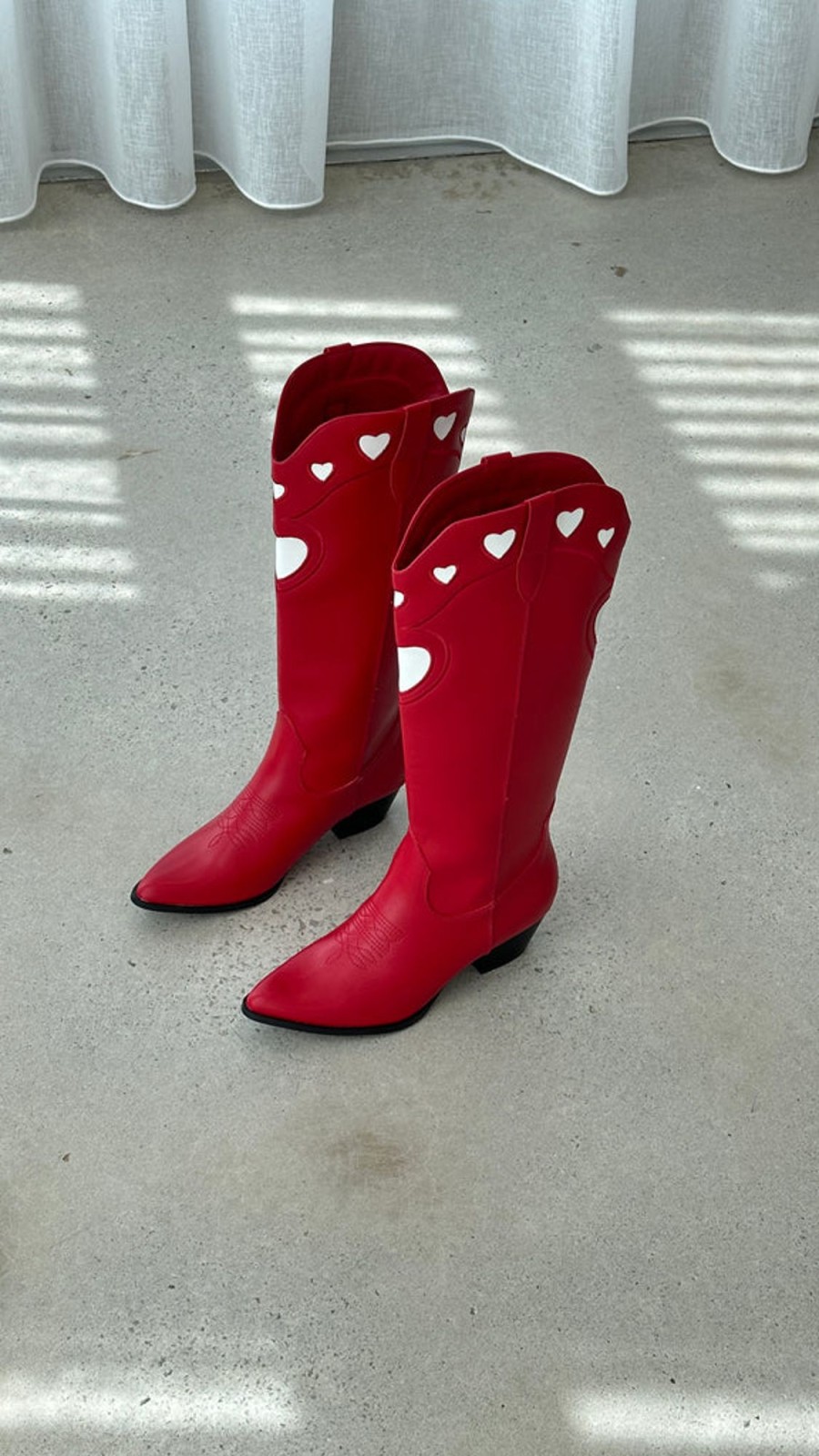 Shoes Billini | Velma Boots - Scarlet-White