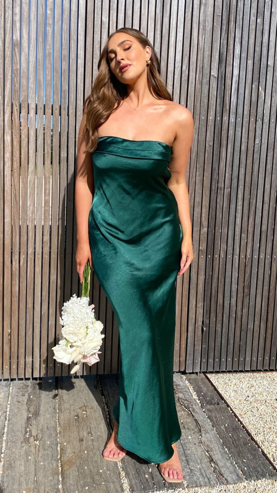 Wedding Alive Girl | Gisele Maxi Dress - Emerald