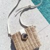 Accessories Angel Whisper | Lucinda Straw Shell Bag