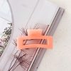 Accessories Angel Whisper | Steph Rectangle Claw Clip - Coral