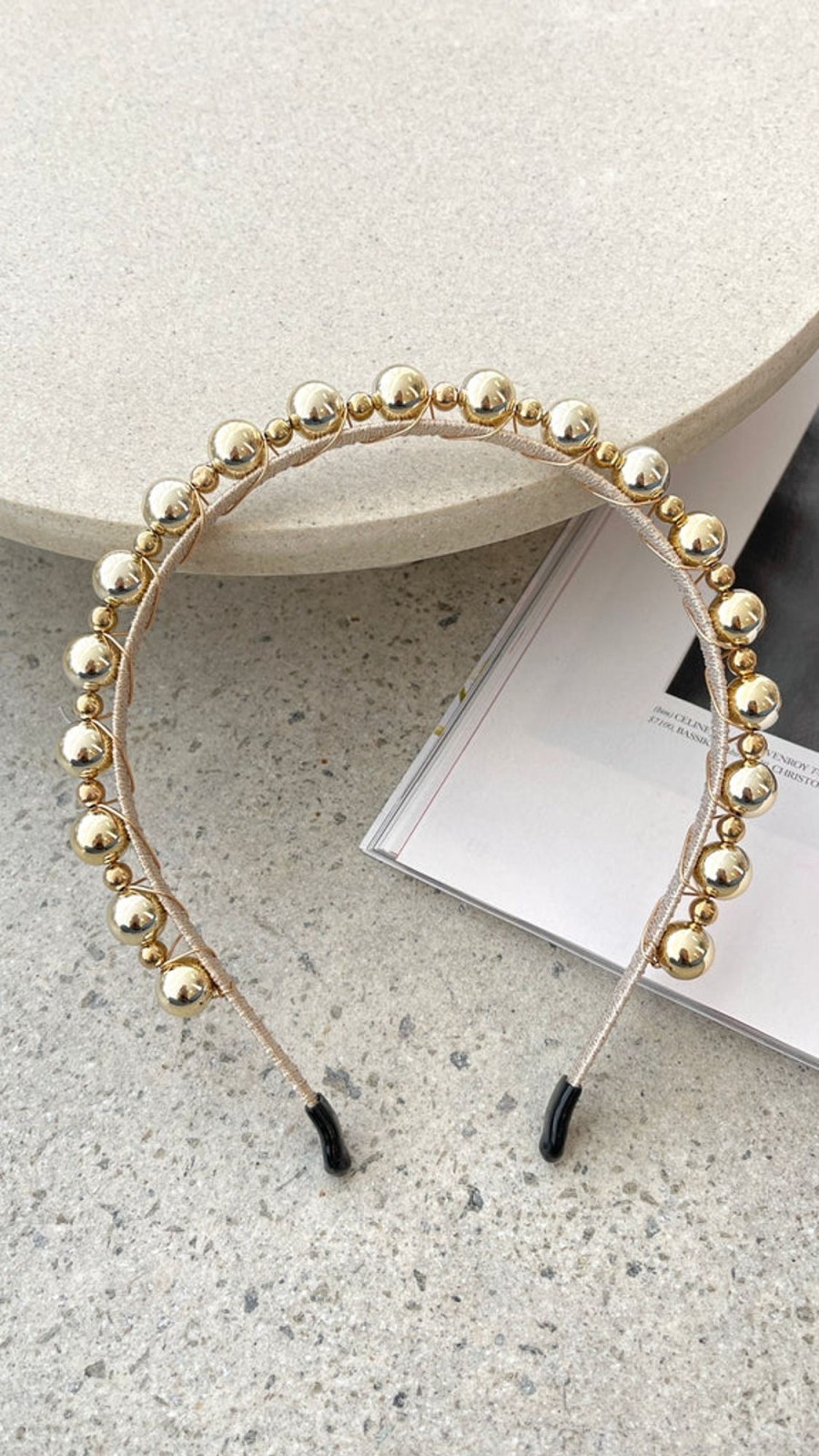 Accessories MORGAN AND TAYLOR | Penny Headband - Gold