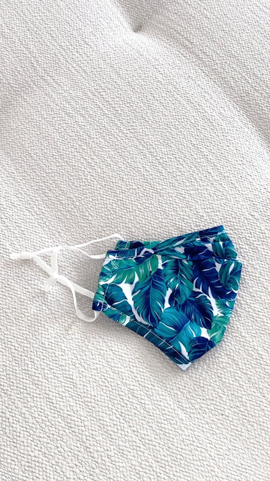 Accessories NOOSA LIVING | Face Mask - Blue Leaf