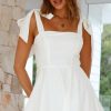 Wedding LILYWHYT | Balta Mini Dress - White