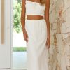 Clothing Alive Girl | Tafari Midi Skirt - White