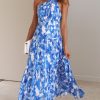 Wedding MAIN ST | Jayma Maxi Dress - Blue Floral