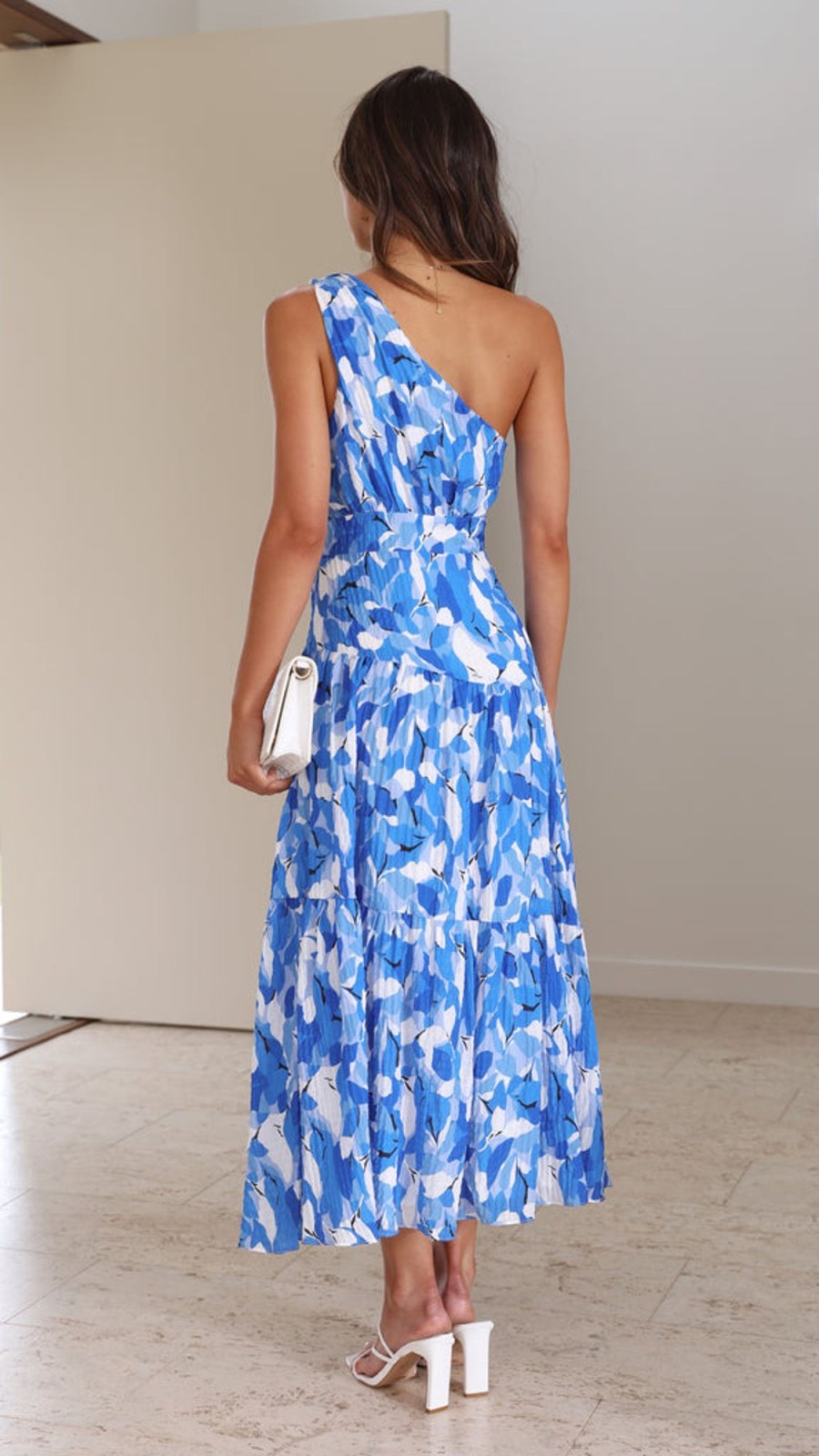 Wedding MAIN ST | Jayma Maxi Dress - Blue Floral