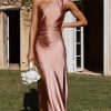 Wedding LILYWHYT | Victoria Maxi Dress - Clay