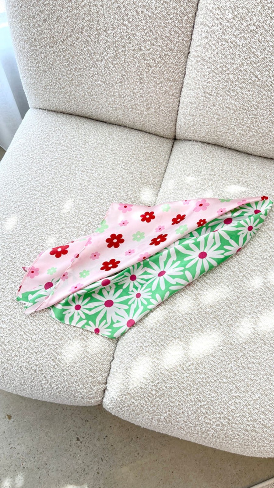 Accessories MAIN ST | Kiami Bandana - Green Daisy