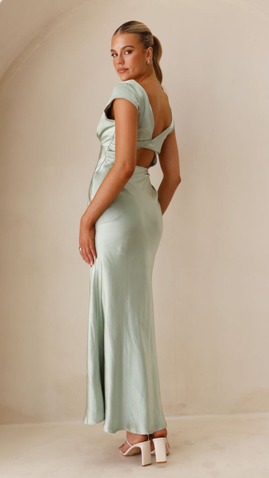 Wedding SASHA (BNE) | Amelia Maxi Dress - Sage