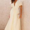 Wedding Main St | Ena Midi Dress - Yellow