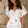 Clothing DESIRE | Rae Playsuit - Seabreeze