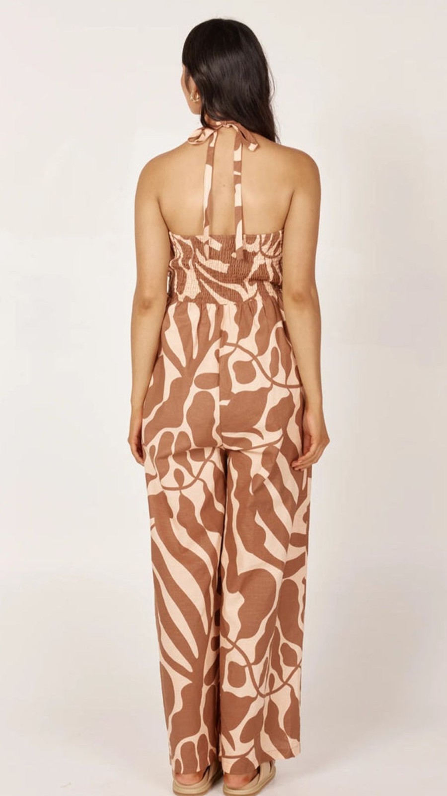 Clothing Girl and the Sun | Chloe Jumpsuit - Sea Fern Print