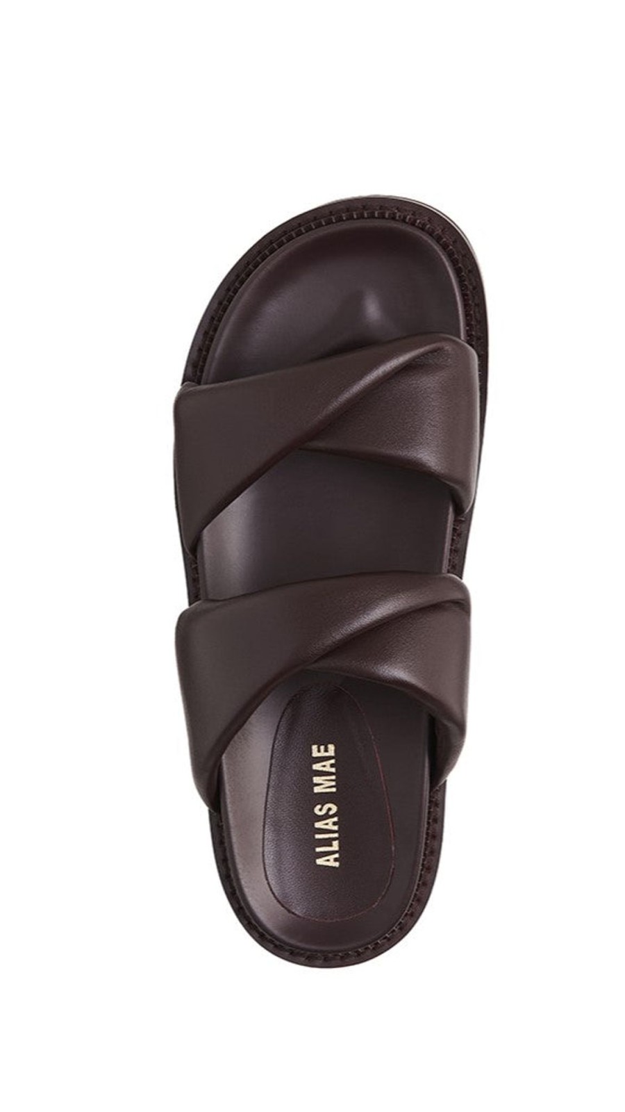 Shoes Alias Mae | Alias Mae Paris Slide - Plum Leather