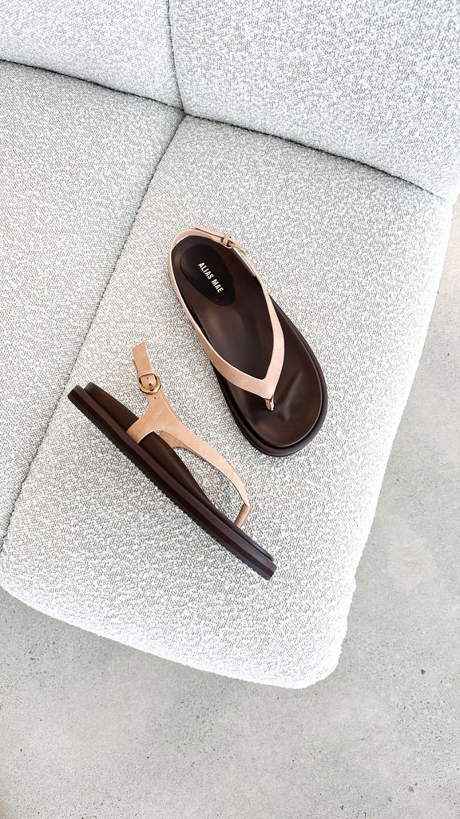 Shoes Alias Mae | Daisy Slide - Natural Leather