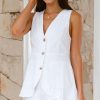 Clothing LILYWHYT | Gloria Vest - White