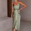 Wedding LILYWHYT | Tyra Maxi Dress - Olive