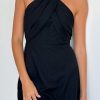 Wedding Lost In lunar | Santina Mini Dress - Black