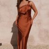 Wedding Alive Girl | Greta Maxi Dress - Copper