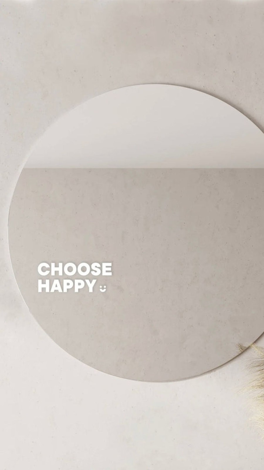 Accessories selfawear | Choose Happy - Affirmation Mirror Sticker