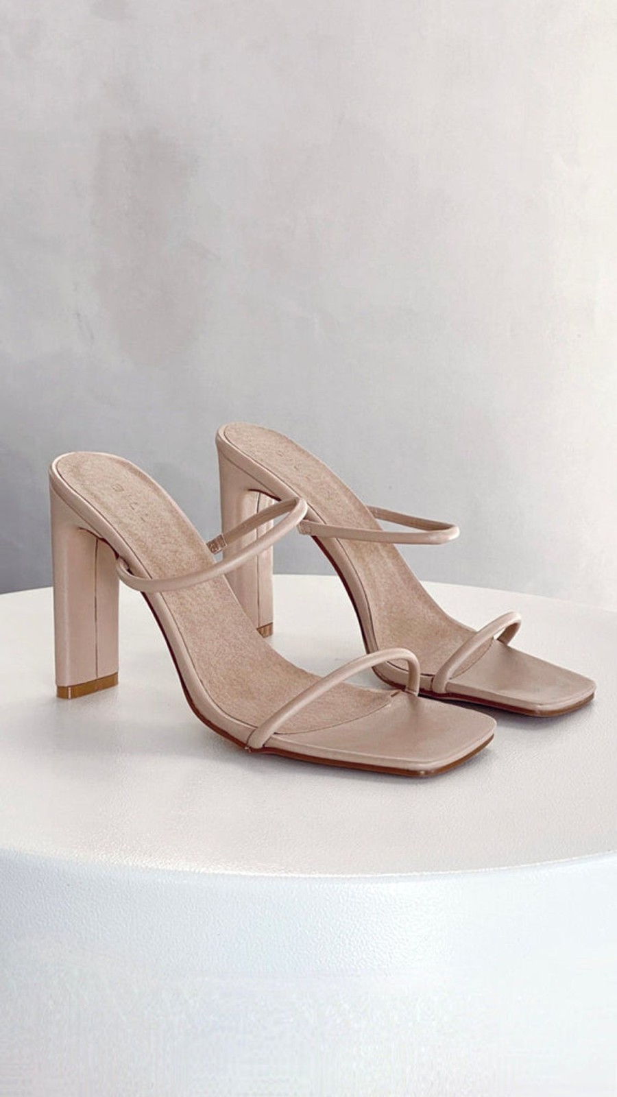 Shoes Billy J | Chantel Heel - Nude