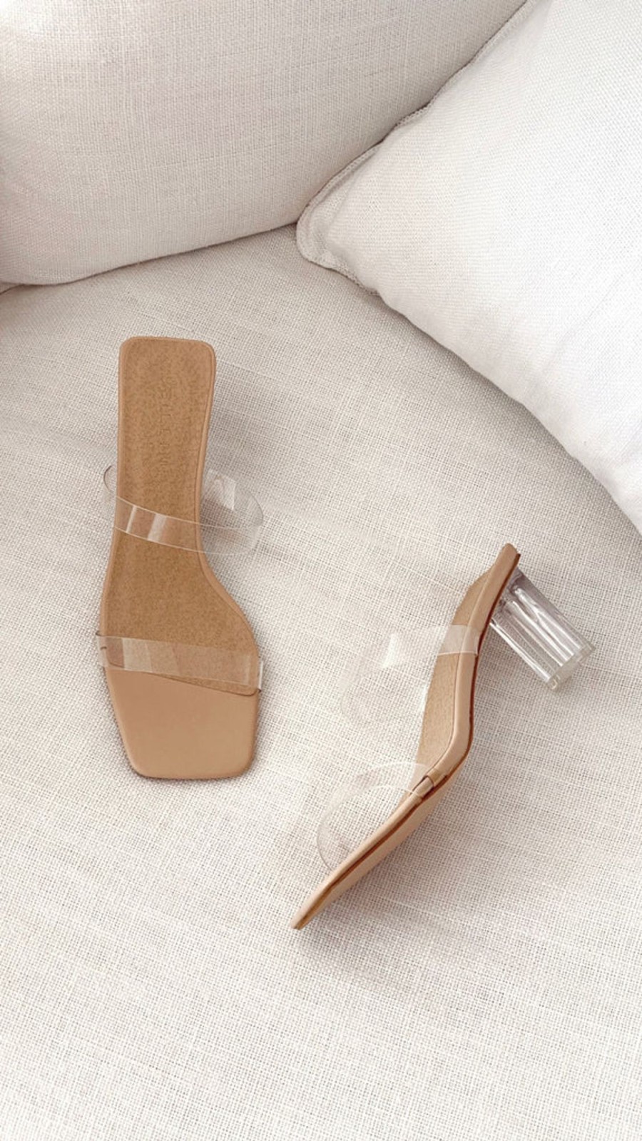 Shoes Billini | Aena Heel - Nude/Clear