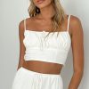 Clothing Alive Girl | Tafari Crop Top - White