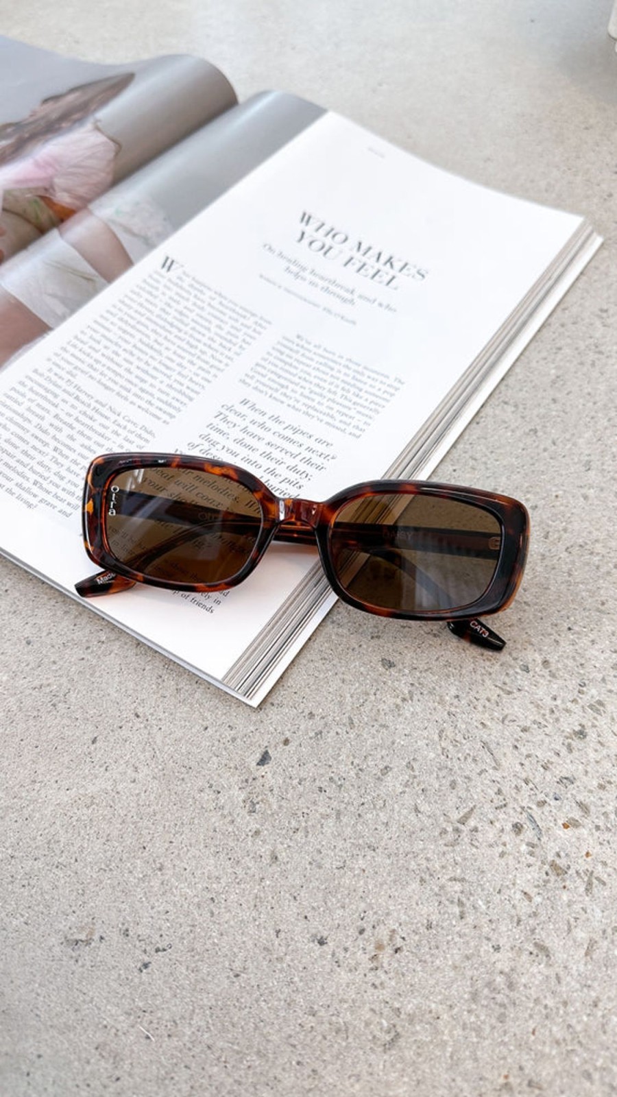 Accessories OTRA EYEWEAR | Daisy Sunglasses - Tort/Brown